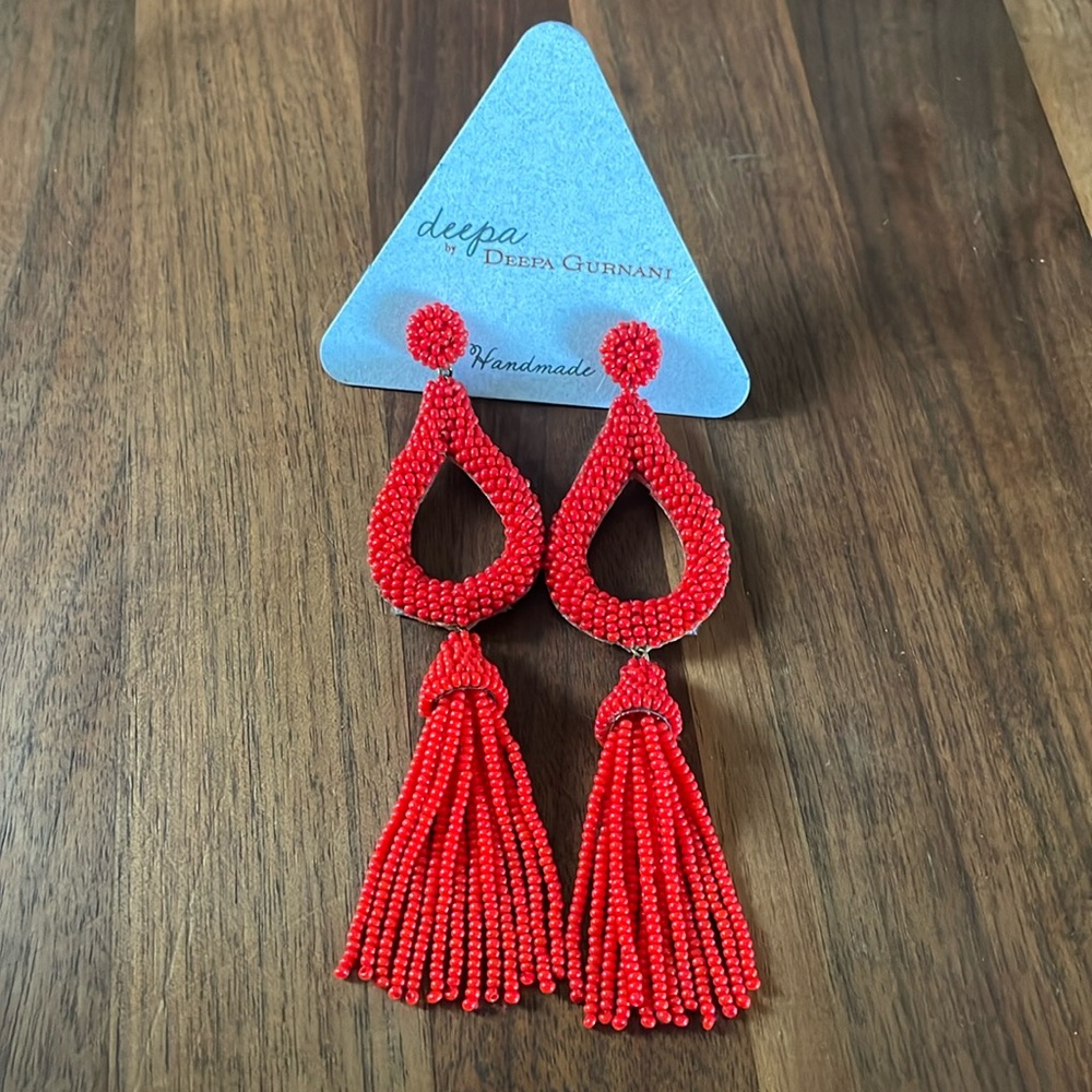 Beautiful Beaded Statement Earrings